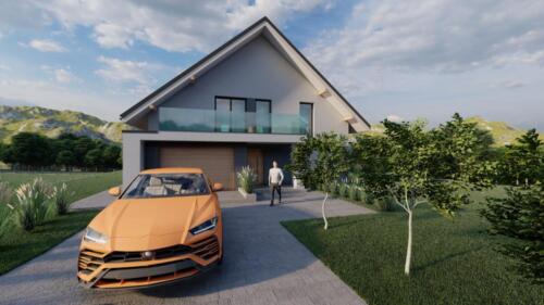 Budynek mieszkalny jednorodzinny